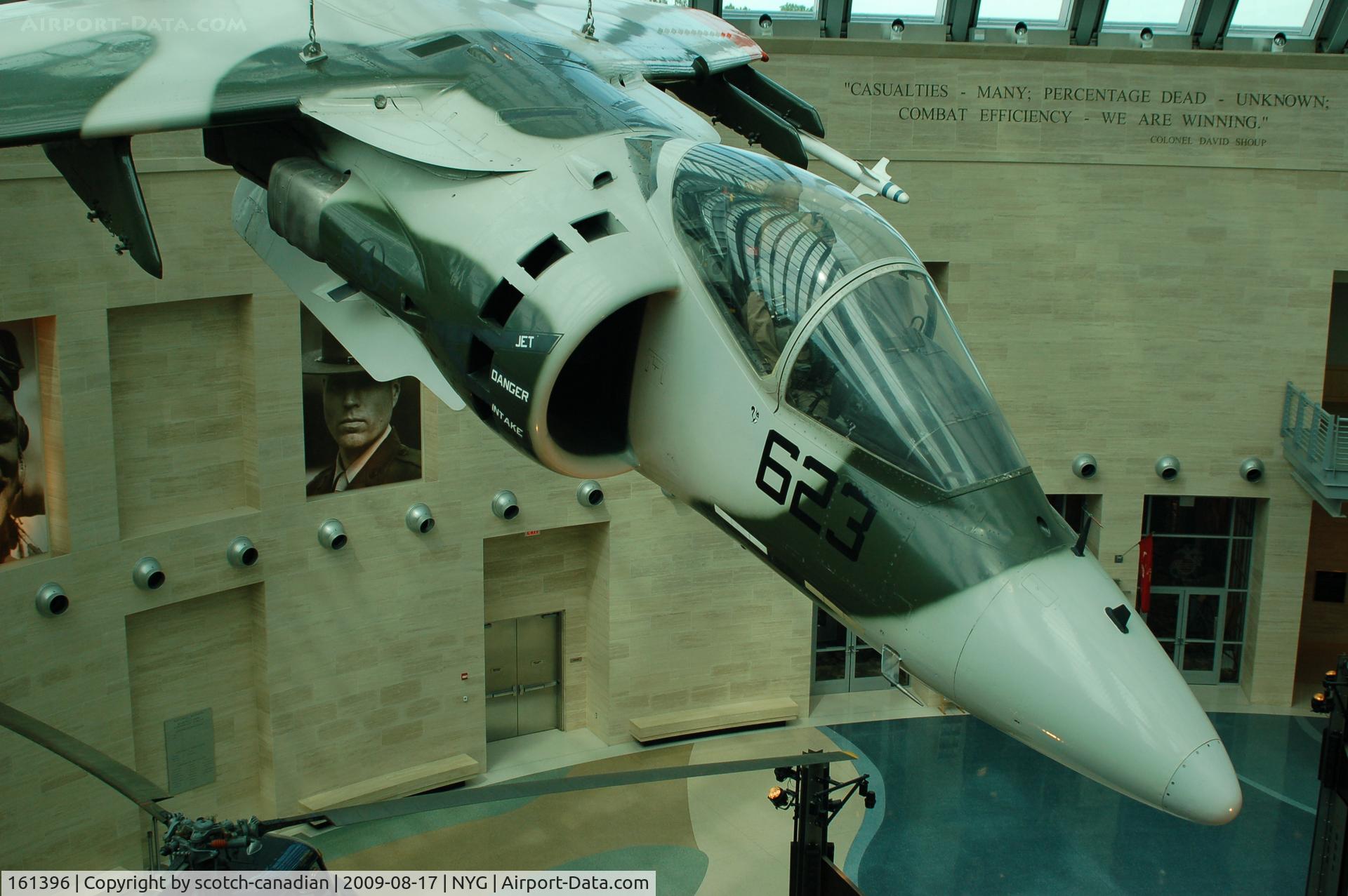 161396, 1981 McDonnell Douglas AV-8B Harrier II C/N 512001, 1981 McDonnell Douglas AV-8B Harrier, Leatherneck Gallery, National Museum of the Marine Corps, Triangle, VA