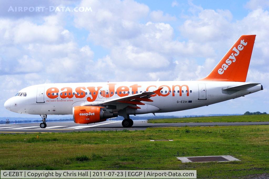 G-EZBT, 2007 Airbus A319-111 C/N 3090, easyJet