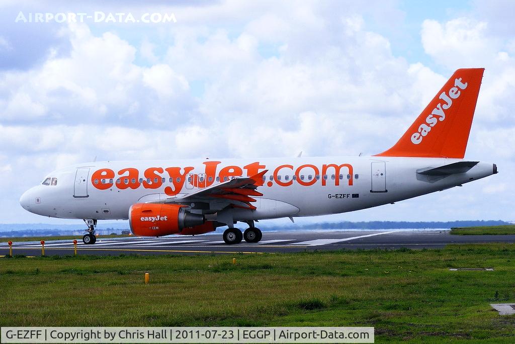 G-EZFF, 2009 Airbus A319-111 C/N 3844, easyJet