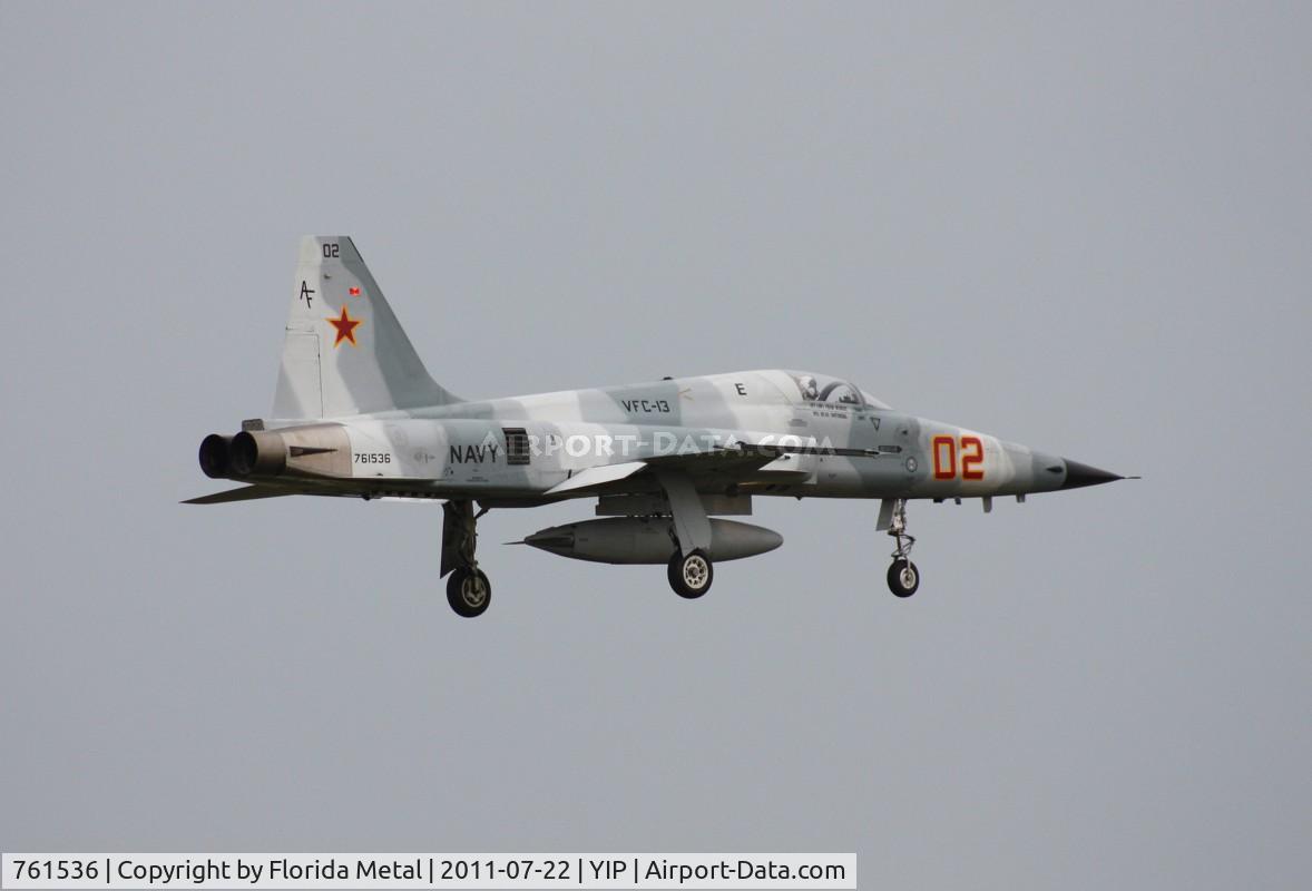 761536, Northrop F-5N Tiger II C/N L.1011, F-5E Tiger