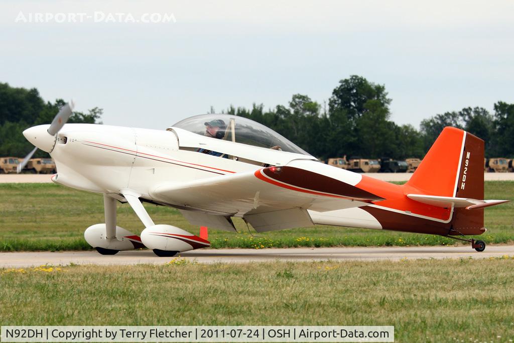 N92DH, 1993 Vans RV-4 C/N 1596, 1993 Hall D M/hall H G RV-4, c/n: 1596 at 2011 Oshkosh