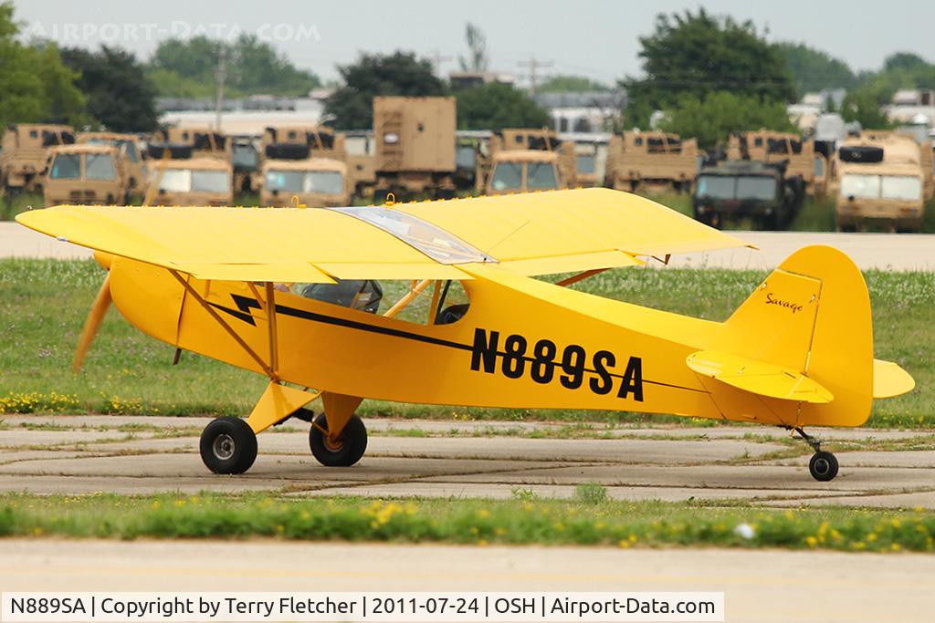 N889SA, 2007 Zlin Savage Classic C/N 0132, Savage Aircraft Sales Llc SAVAGE CLASSIC, c/n: 0132 at 2011 Oshkosh