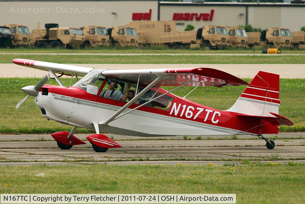 N167TC, 2001 American Champion 7GCBC C/N 1304-2000, 2001 American Champion Aircraft 7GCBC, c/n: 1304-2000 at 2011 Oshkosh