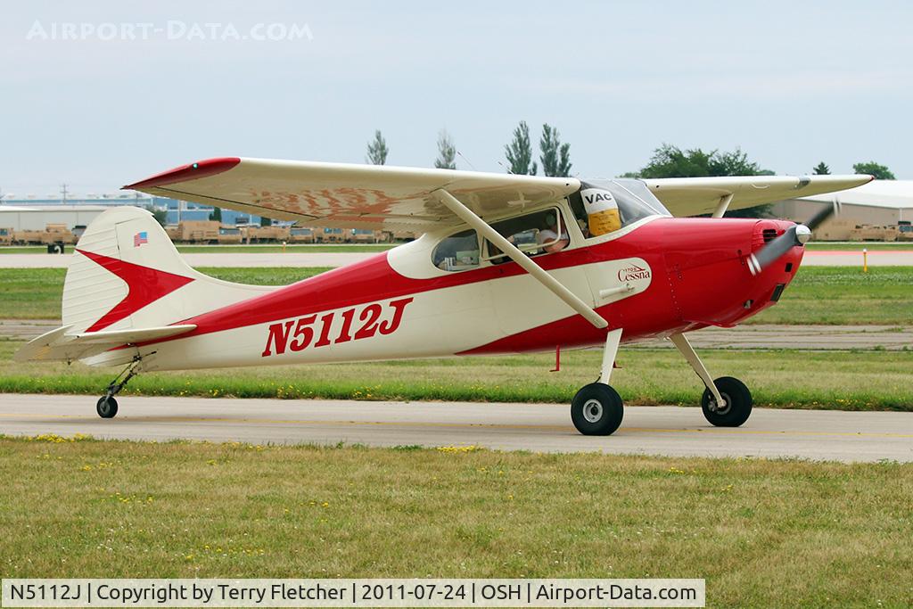 N5112J, 1952 Cessna 170B C/N 20356, 1952 Cessna 170B, c/n: 20356 at 2011 Oshkosh