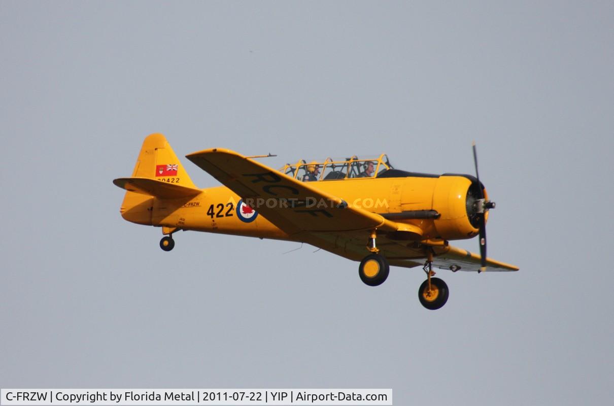 C-FRZW, 1952 Canadian Car & Foundry T-6 Harvard Mk.4 C/N CCF4-213, Harvard