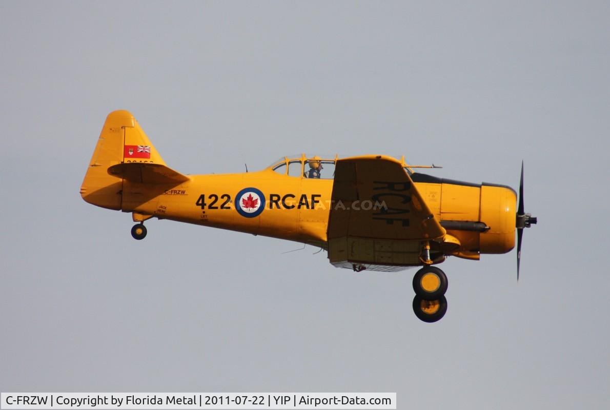 C-FRZW, 1952 Canadian Car & Foundry T-6 Harvard Mk.4 C/N CCF4-213, Harvard
