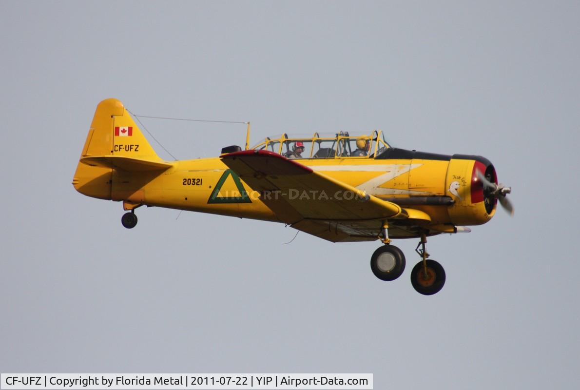 CF-UFZ, 1952 Canadian Car & Foundry T-6 Harvard Mk.4 C/N CCF4-112, Harvard