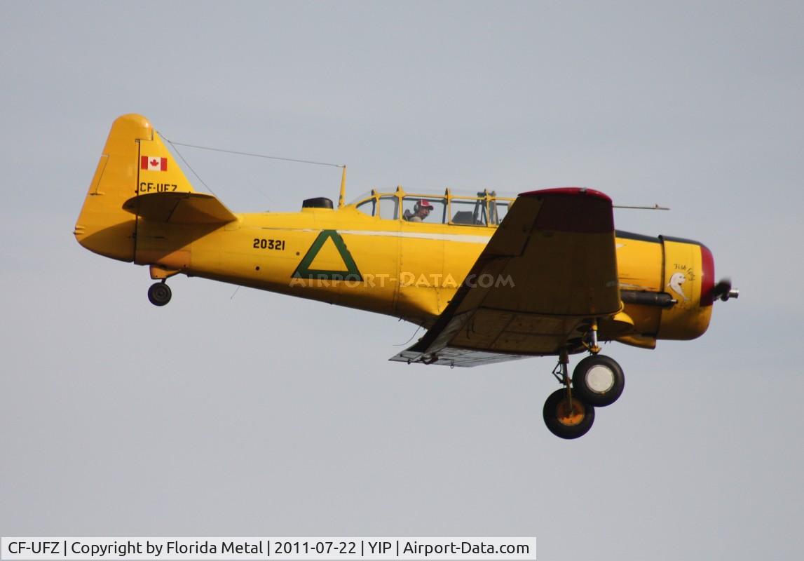 CF-UFZ, 1952 Canadian Car & Foundry T-6 Harvard Mk.4 C/N CCF4-112, Harvard
