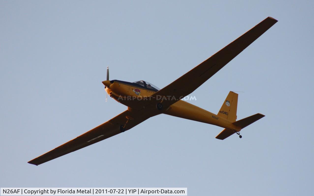 N26AF, 1983 Schweizer SGM2-37 C/N 6, SGM2 Motor Glider
