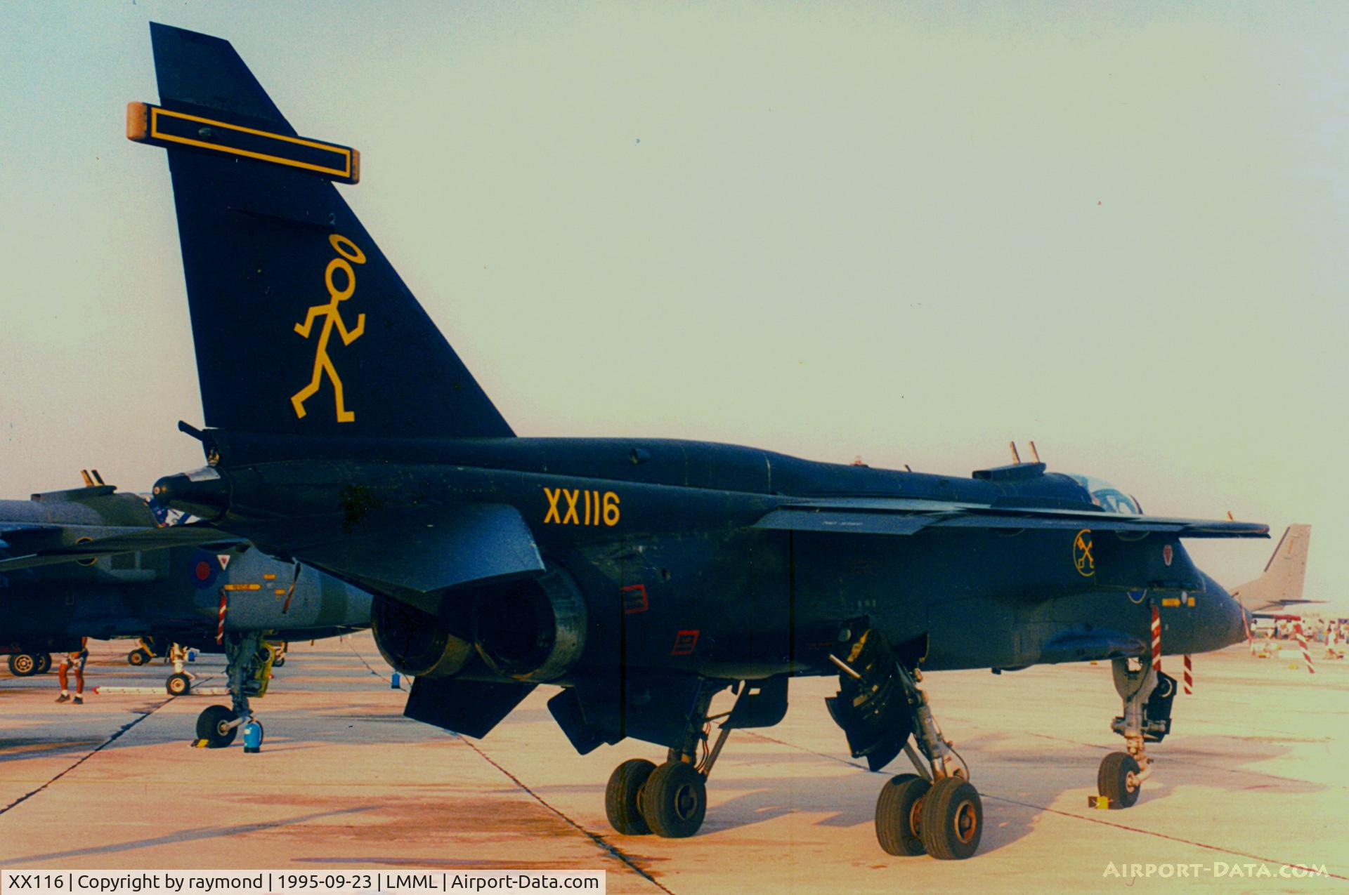 XX116, 1973 Sepecat Jaguar GR.1A C/N S.9, Jaguar Gr3 XX116 16Sqd RAF