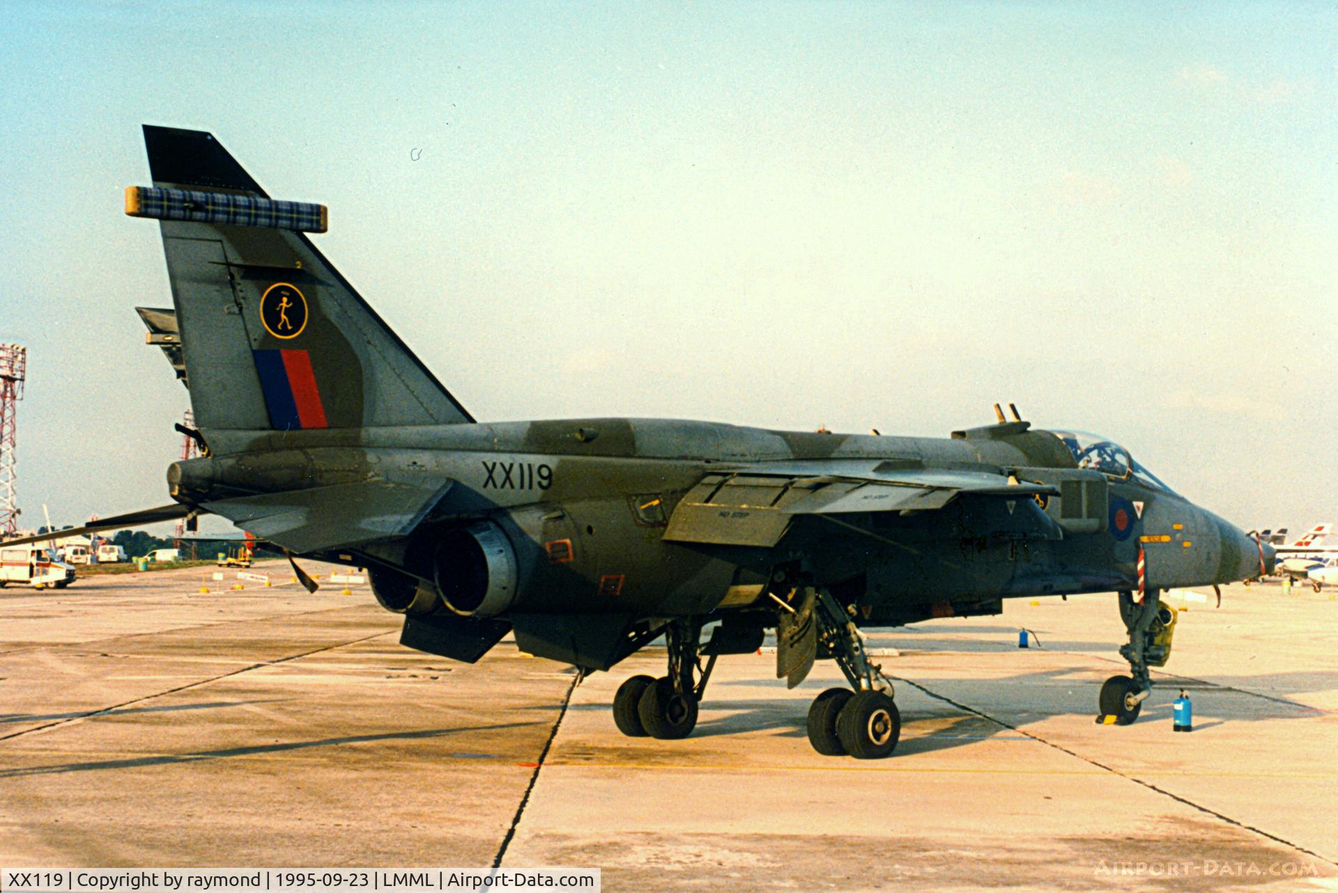 XX119, 1973 Sepecat Jaguar GR.1A C/N S.12, Jaguar XX119 16Sqd RAF