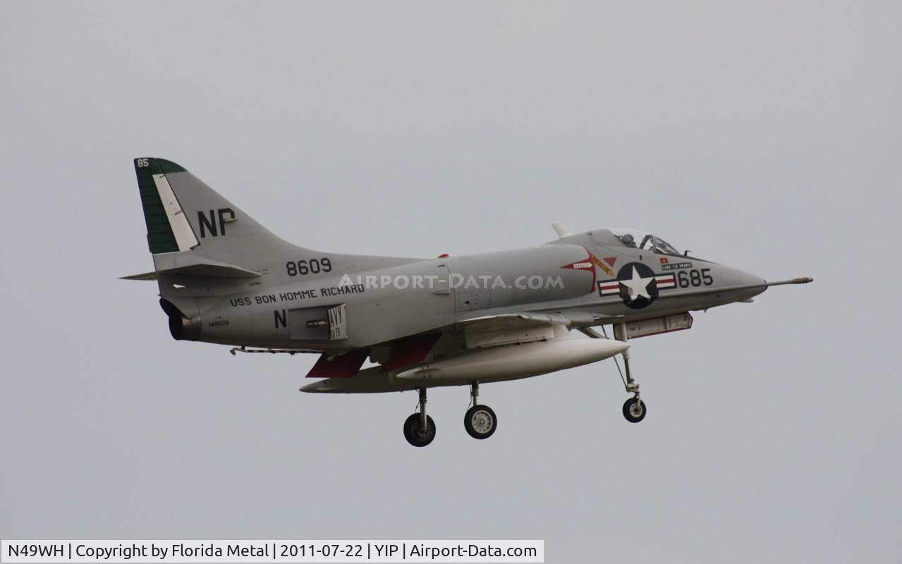 N49WH, 1959 Douglas A-4B Skyhawk C/N 11366, A-4 Skyhawk
