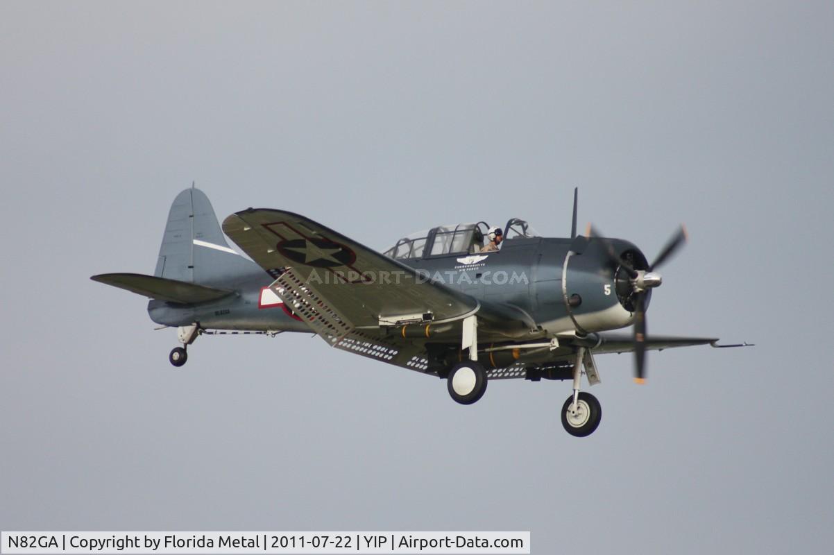 N82GA, Douglas SBD-5 Dauntless C/N 54532, SBD-5 Dauntless