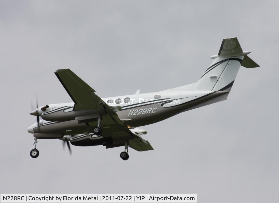 N228RC, 1978 Raytheon Aircraft Company B200 C/N BB-1910, King Air 200