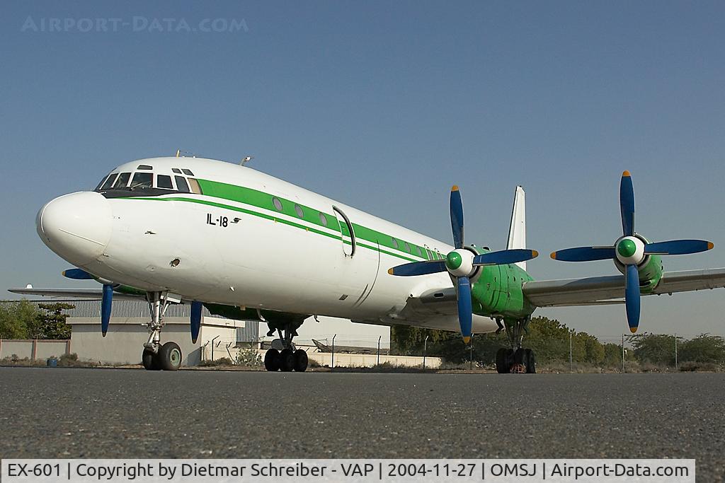 EX-601, Ilyushin Il-18E C/N 185008601, Phoenix Ilyushin 18