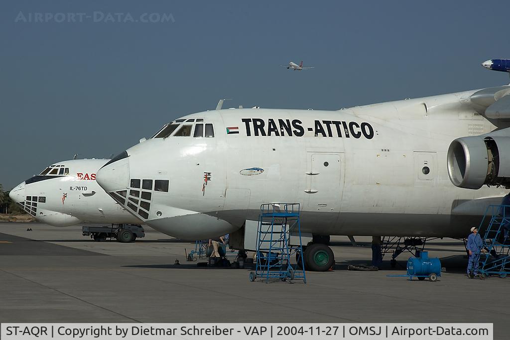 ST-AQR, Ilyushin Il-76TD C/N 0043453575, Trans Attico Ilyushin 76