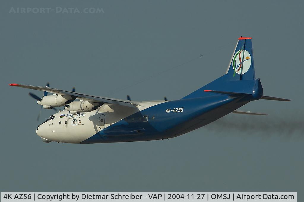 4K-AZ56, 1963 Antonov An-12BP C/N 3341209, Silkway Antonov 12