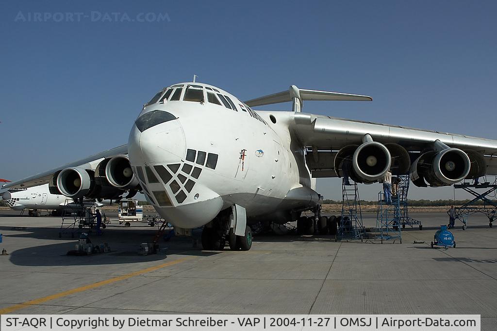 ST-AQR, Ilyushin Il-76TD C/N 0043453575, Trans Attico Ilyushin 76