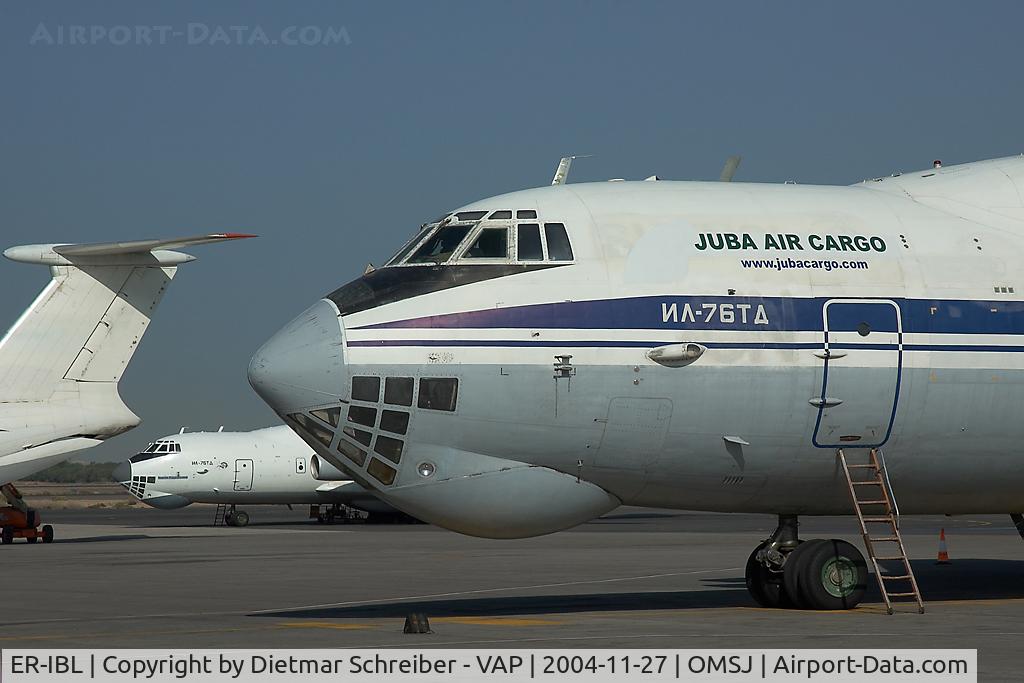 ER-IBL, Ilyushin Il-76TD C/N 0053463908, Juba Air Cargo Ilyushin 76