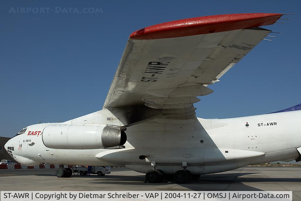 ST-AWR, Ilyushin Il-76TD C/N 0033447365, East West Cargo Ilyushin 76