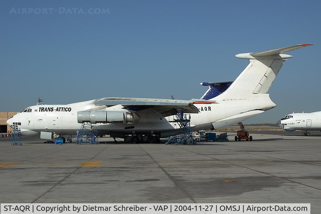 ST-AQR, Ilyushin Il-76TD C/N 0043453575, Trans Attico Ilyushin 76