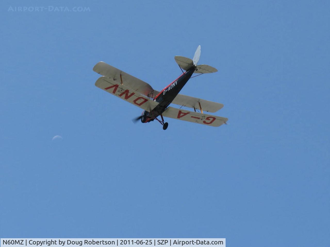 N60MZ, 1930 De Havilland DH-60G Gypsy Moth C/N 1293, 1930 DeHavilland DH.60G GIPSY MOTH, DeHavilland GIPSY II 4 cylinder inverted in-line air-cooled 120 Hp, takeoff climb Rwy 22