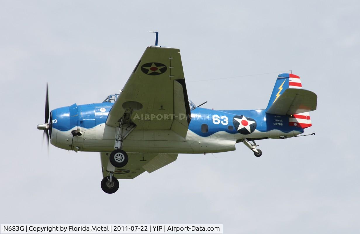 N683G, 1943 Grumman TBM-3E Avenger C/N 53768, TBM Avenger