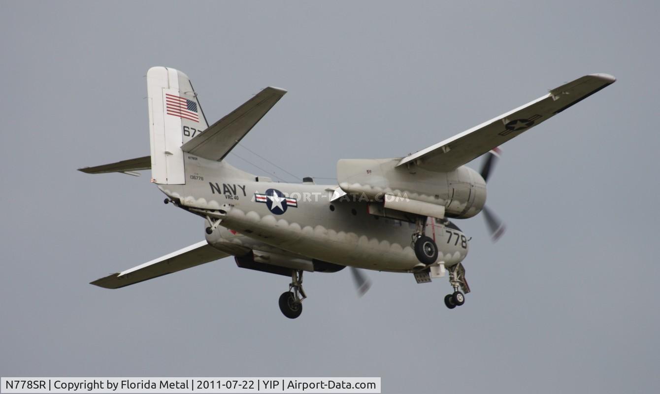 N778SR, 1955 Grumman TF-1(C-1A) Trader C/N 31, Mudflap Girl