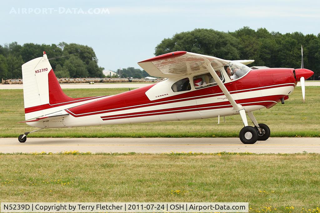N5239D, 1957 Cessna 180A C/N 50137, 1957 Cessna 180A, c/n: 50137 at 2011 Oshkosh