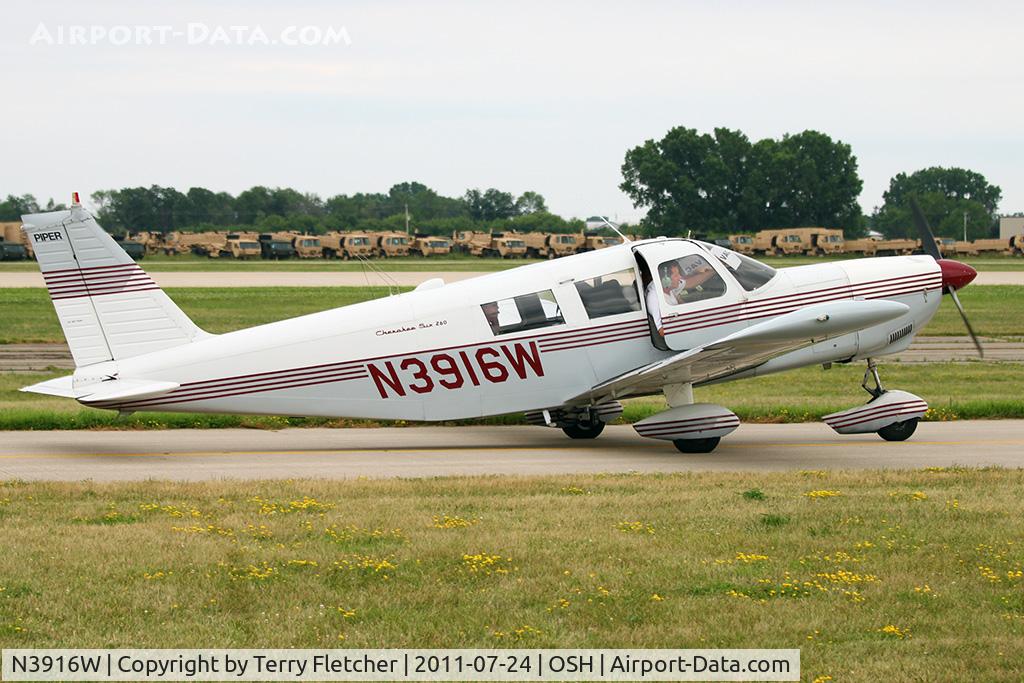 N3916W, 1967 Piper PA-32-260 Cherokee Six Cherokee Six C/N 32-919, 1967 Piper PA-32-260, c/n: 32-919 at 2011 Oshkosh