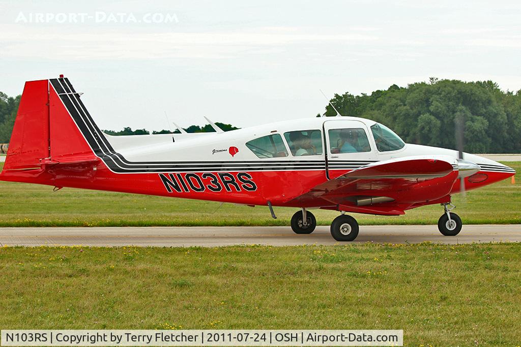 N103RS, 1957 Piper PA-23 Aztec C/N 23-1165, 1957 Piper PA-23, c/n: 23-1165 at 2011 Oshkosh