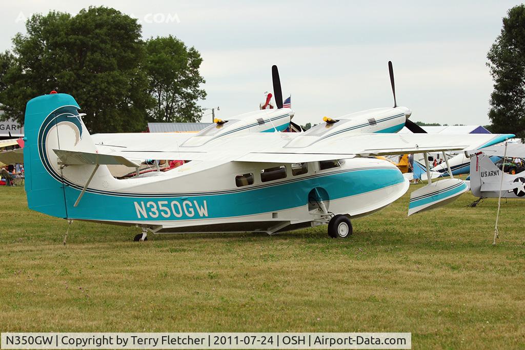 N350GW, 1954 SCAN 30 (G-44A Widgeon) C/N 4, 1954 Grumman G-44A, c/n: 4 at 2011 Oshkosh