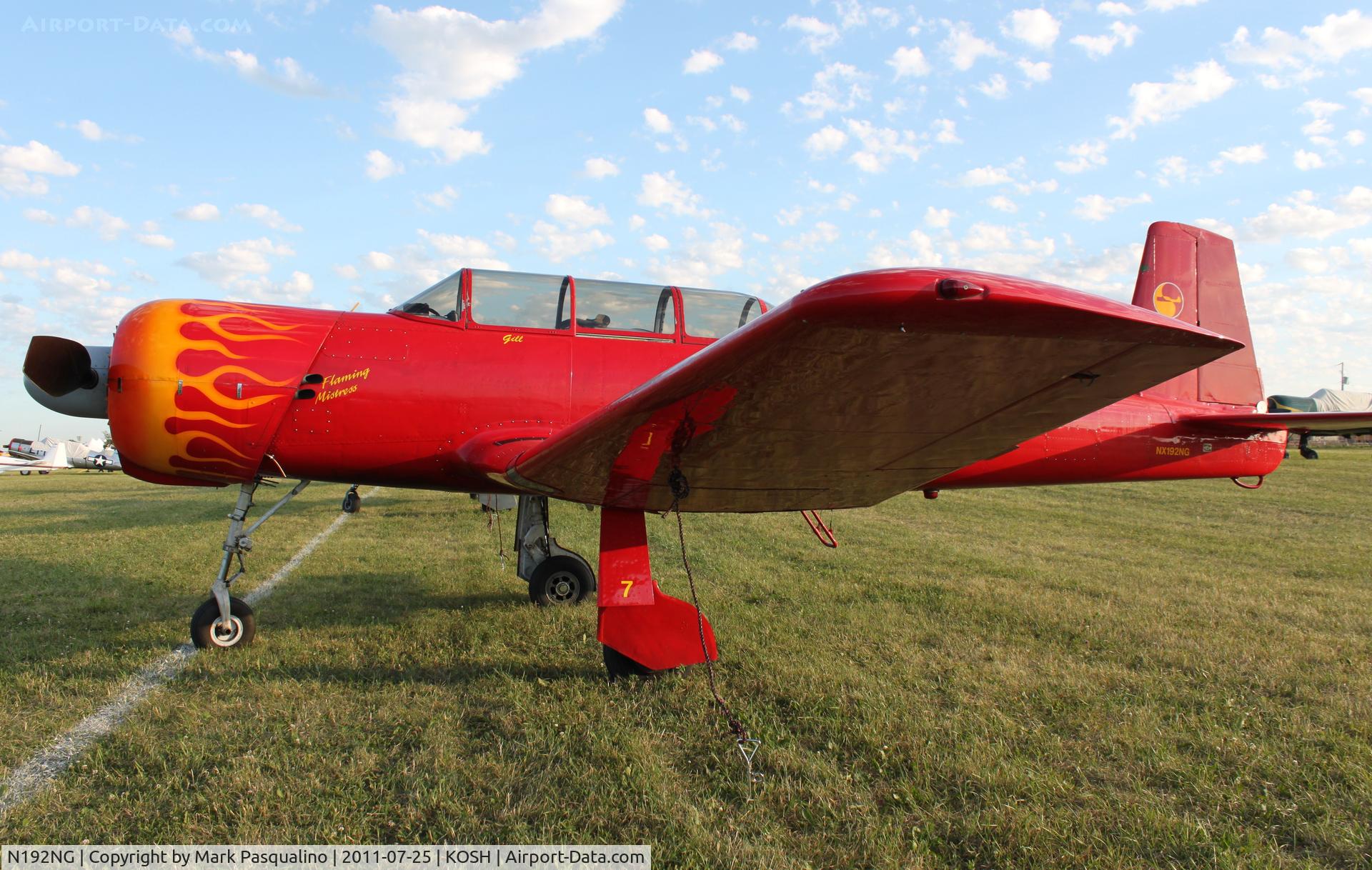 N192NG, 1975 Nanchang CJ-6 C/N 3051217, Nanchang YAK-18A