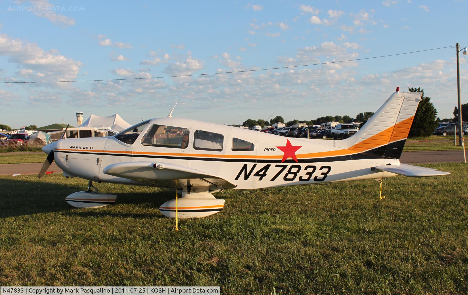 N47833, 1977 Piper PA-28-161 C/N 28-7816138, Piper PA-28-161