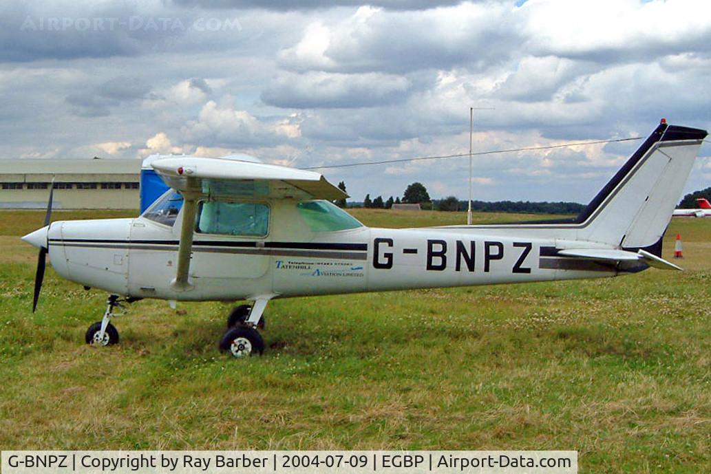 G-BNPZ, 1981 Cessna 152 C/N 152-85134, Cessna 152 [152-85134] Kemble~G 09/07/2004.