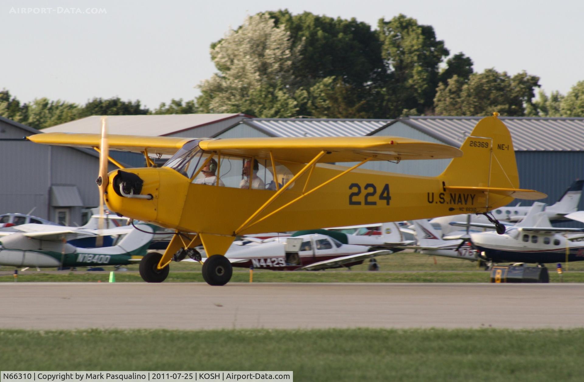 N66310, 1942 Piper J3C-65   NE-1 Cub C/N 8277-4, Piper NE-1