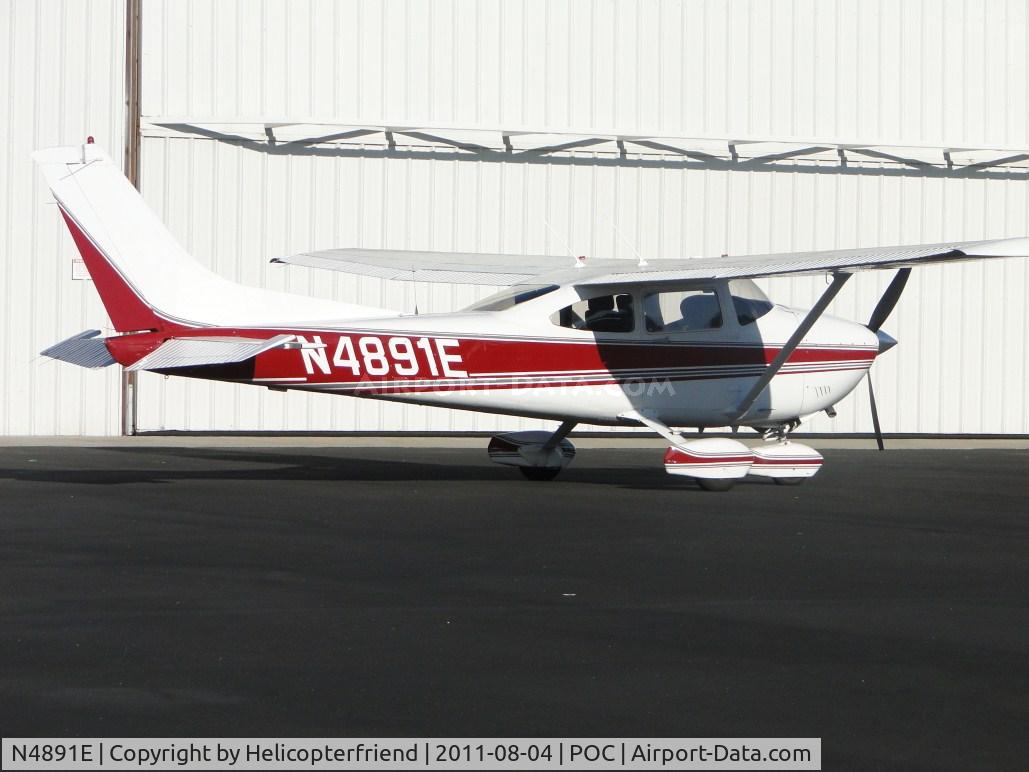 N4891E, 1982 Cessna 182R Skylane C/N 18268281, Parked in Howard Aviation parking area