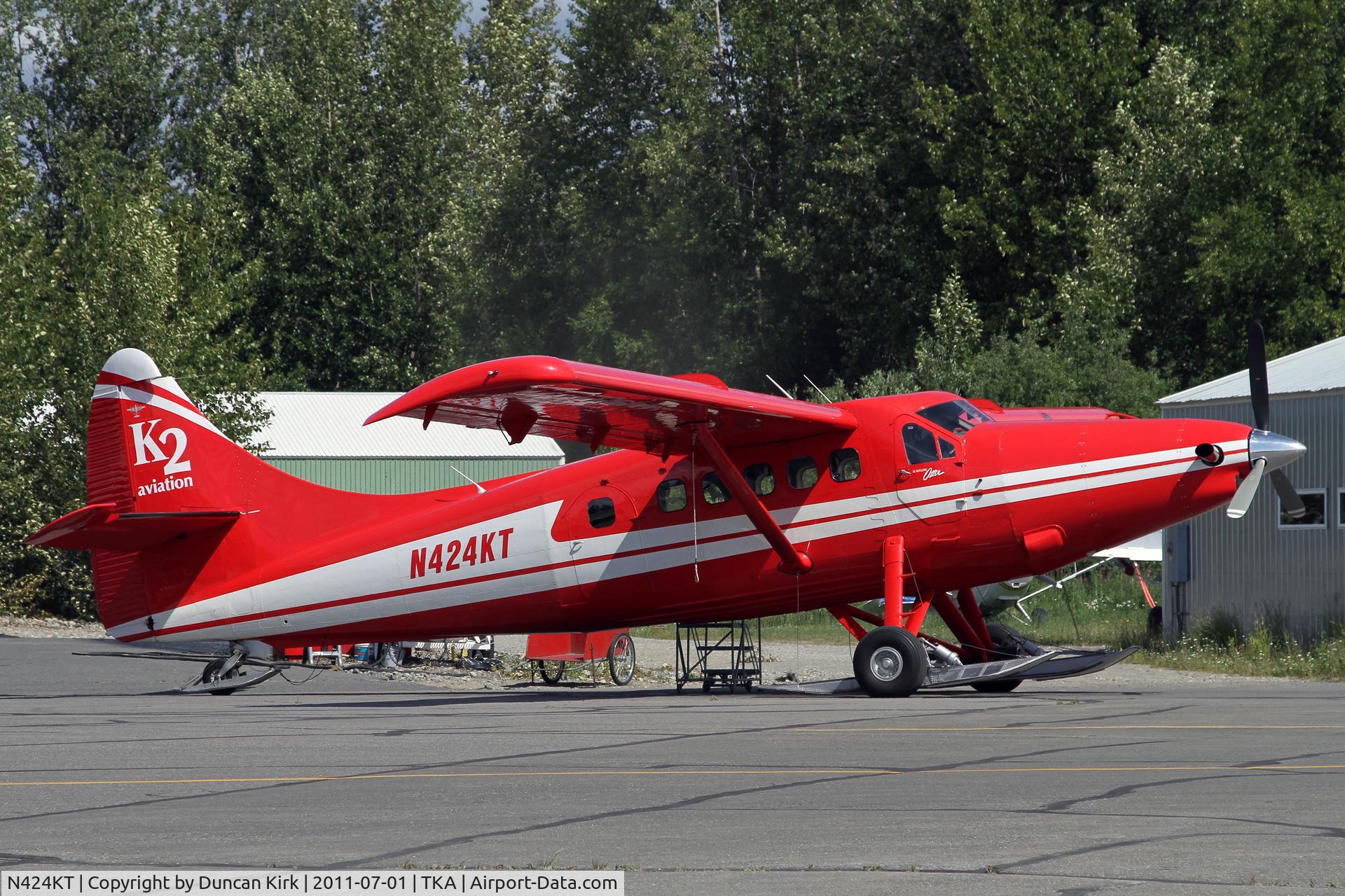 N424KT, 1958 De Havilland Canada DHC-3 Otter C/N 338, Got to love a Turbo Otter!