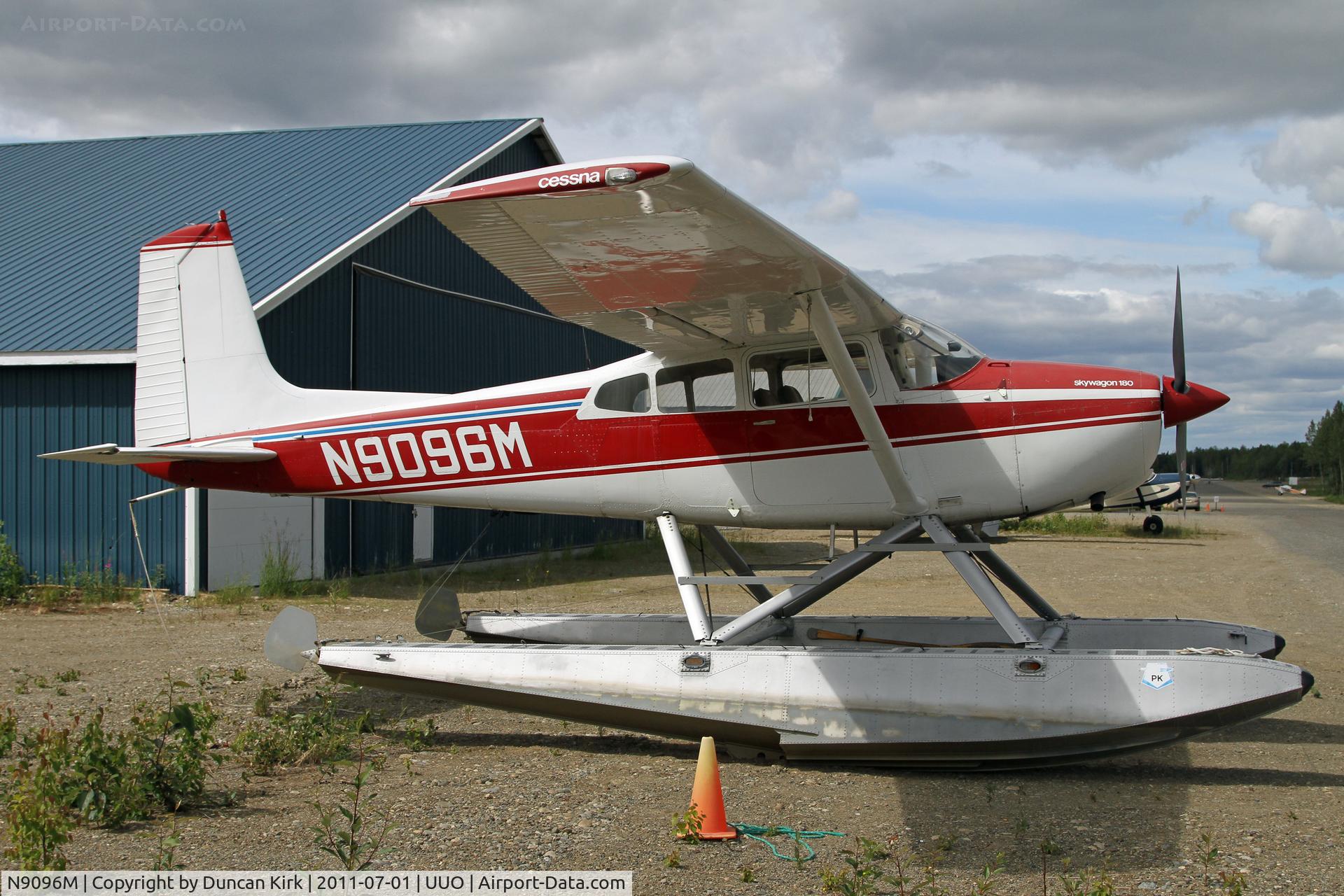 N9096M, 1971 Cessna 180H Skywagon C/N 18052196, Another float Cessna 180 example