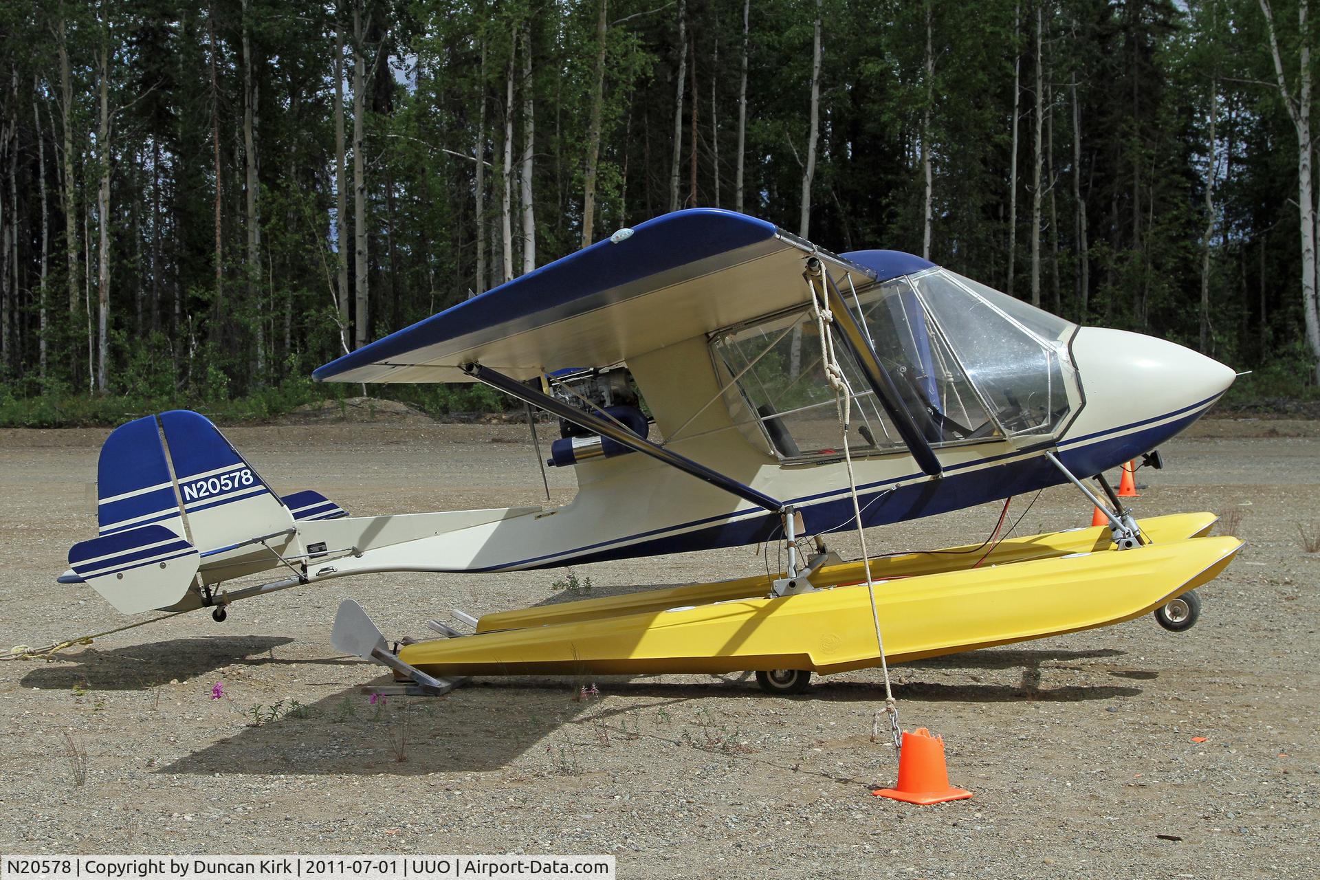 N20578, 2002 Quad City Challenger II C/N CH2-0499-1870, Are you kidding me.....and in Alaska!!!!