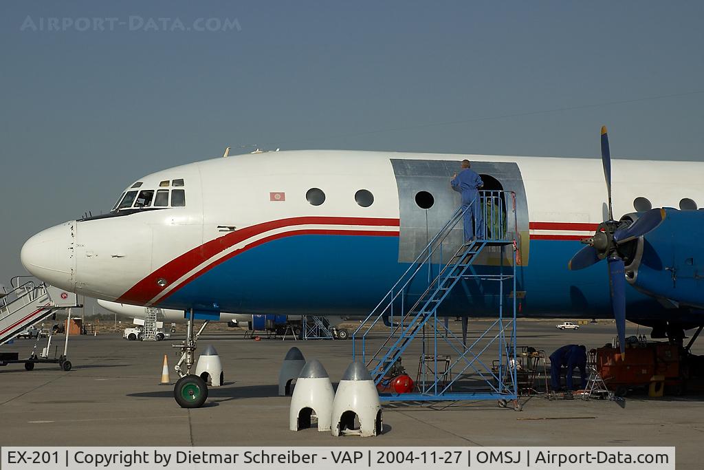 EX-201, 1968 Ilyushin Il-18D C/N 188011201, Phoenix Ilyushin 18