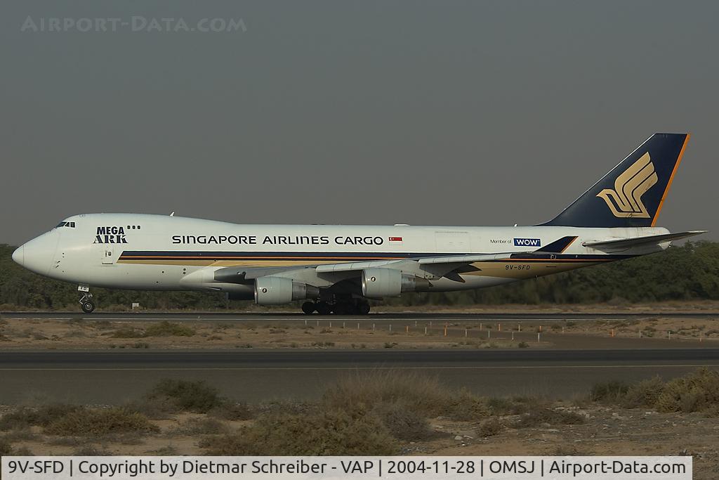 9V-SFD, 1995 Boeing 747-412F/SCD C/N 26553, Singapore Airlines Boeing 747-400