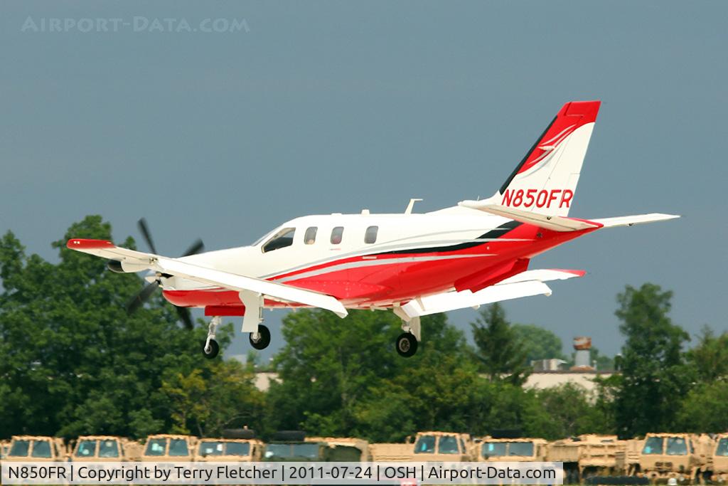 N850FR, Socata TBM-700 C/N 536, Socata TBM 700, c/n: 536 at 2011 Oshkosh