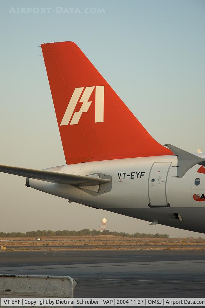 VT-EYF, 1991 Airbus A320-231 C/N 225, Indian Airlines Airbus 320