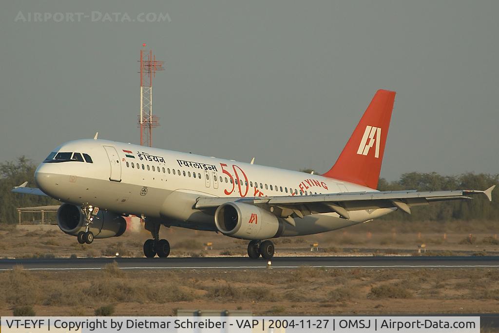 VT-EYF, 1991 Airbus A320-231 C/N 225, Indian airlines Airbus 320
