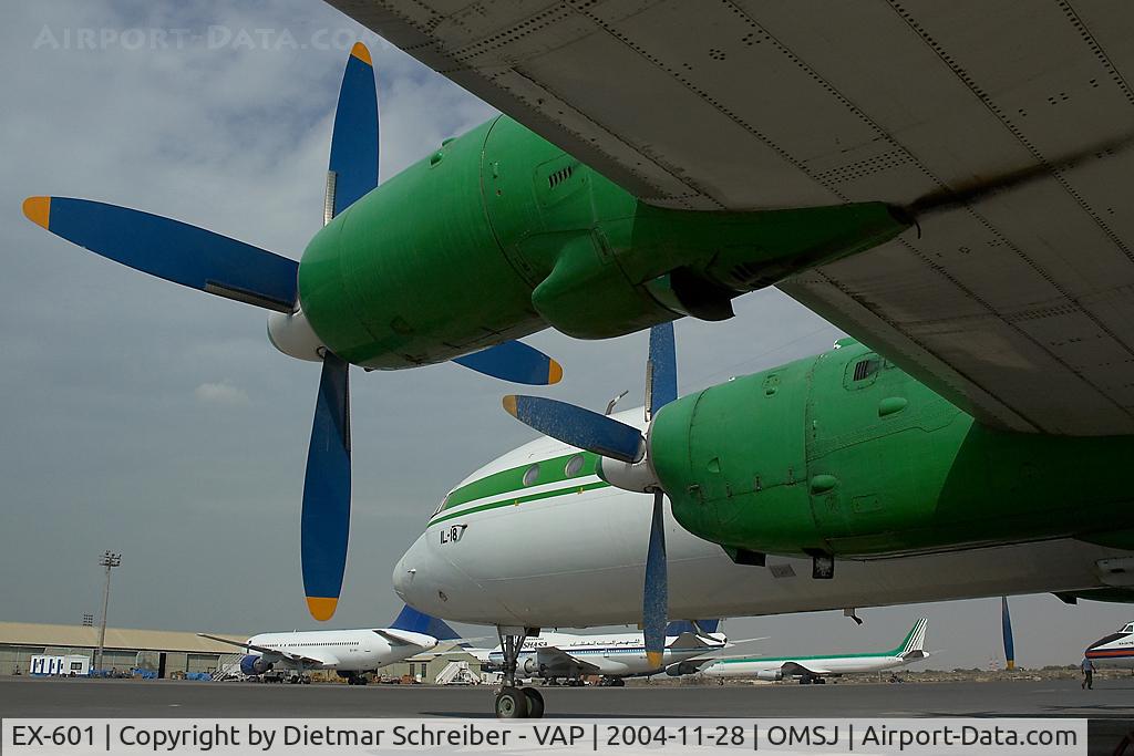 EX-601, Ilyushin Il-18E C/N 185008601, Ilyushin 18