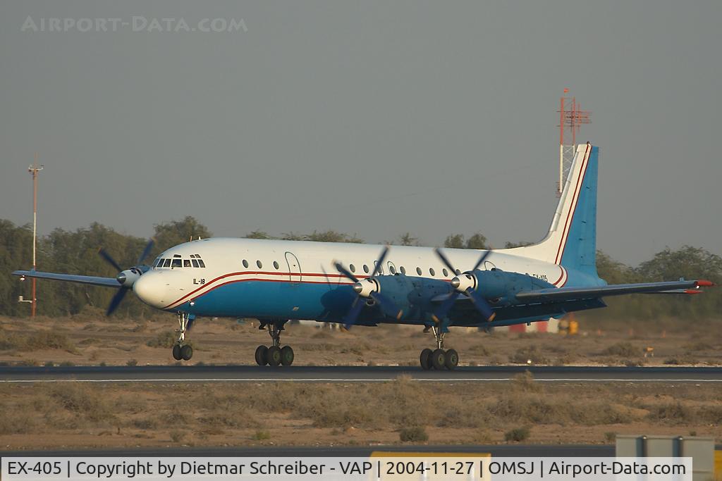 EX-405, Ilyushin Il-18V C/N 184007405, Phoenix Ilyushin 18