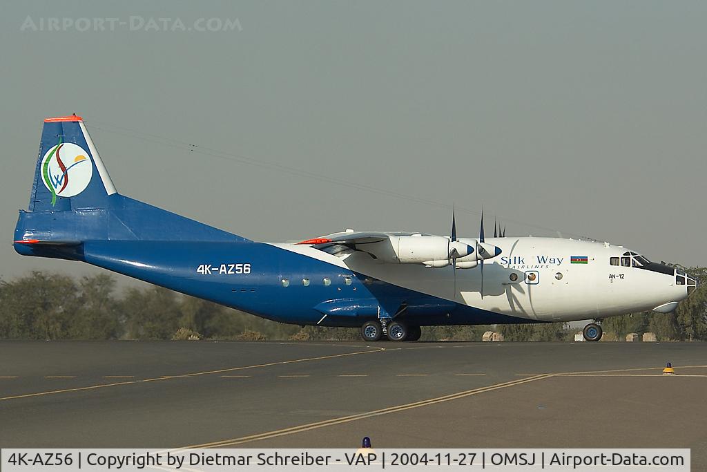 4K-AZ56, 1963 Antonov An-12BP C/N 3341209, Silkway Antonov 12