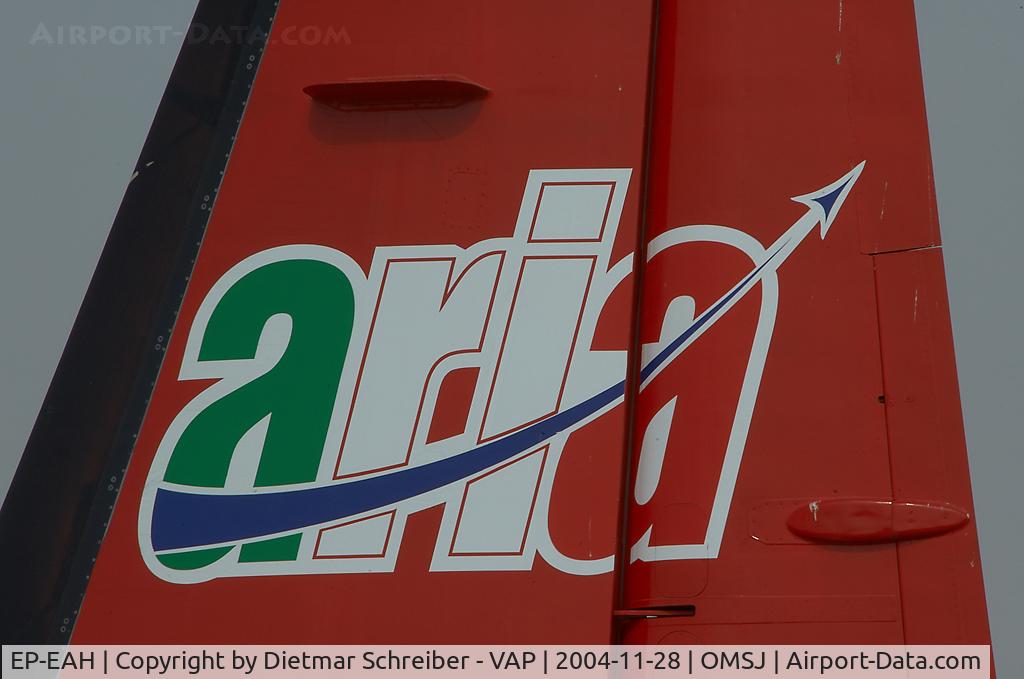 EP-EAH, 1991 Fokker 50 C/N 20234, Aria Fokker 50