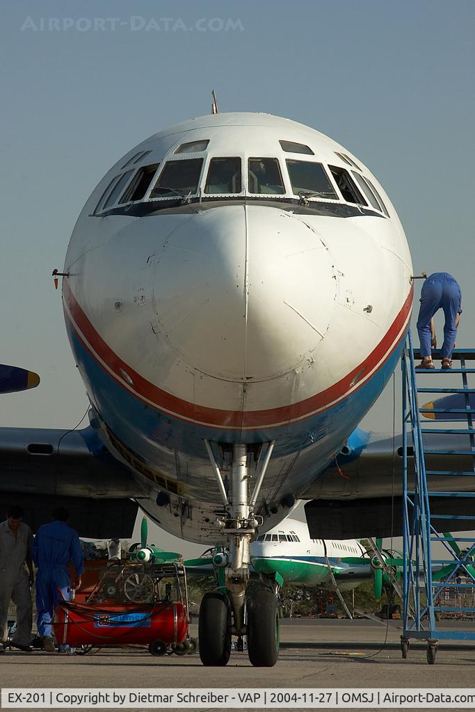 EX-201, 1968 Ilyushin Il-18D C/N 188011201, Ilyushin 18